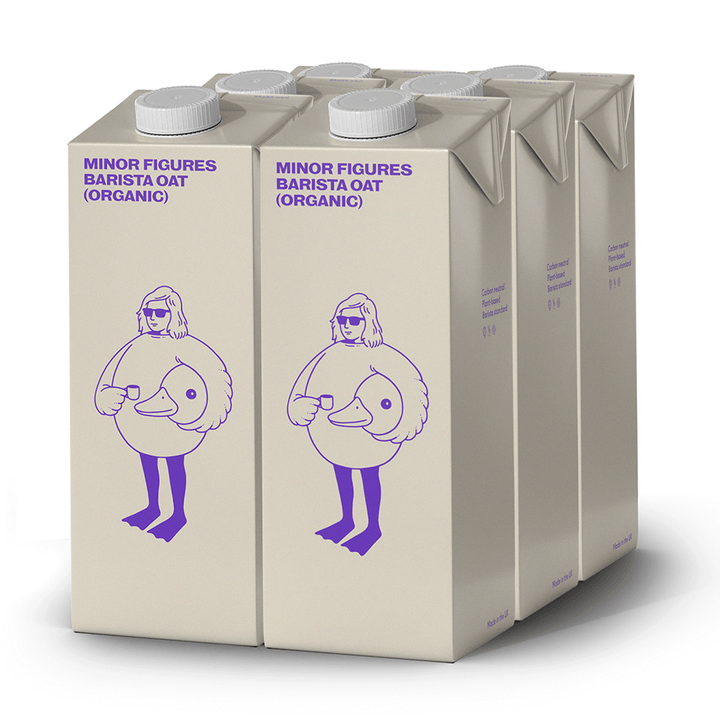 Minor Figures Organic Barista Oat Milk (1L x 6)