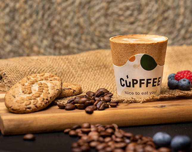 Cupffee | Edible Coffee Cup | Eco-Friendly & Delicious – BevWizard