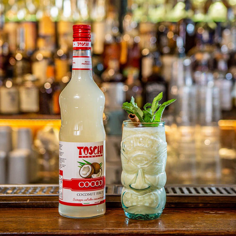 TOSCHI Coconut Syrup (1 Litre) | Rich & Creamy Flavor – BevWizard