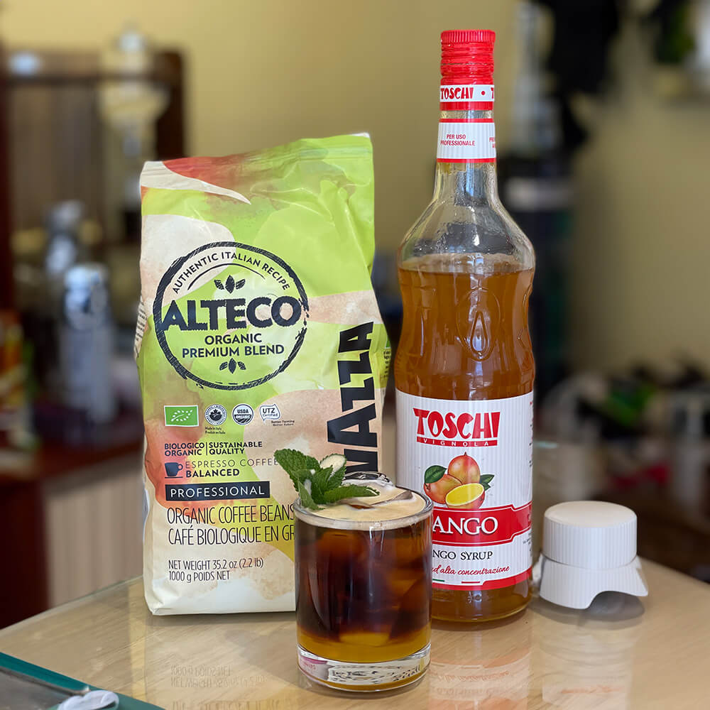 TOSCHI Mango Syrup (1 Litre) | Premium Tropical Flavor – BevWizard