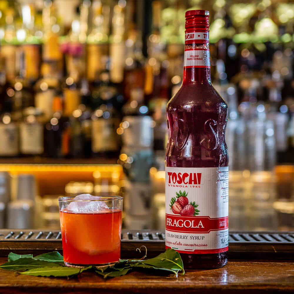 TOSCHI Strawberry Syrup (1 litre) | Pure Strawberry Delight – BevWizard