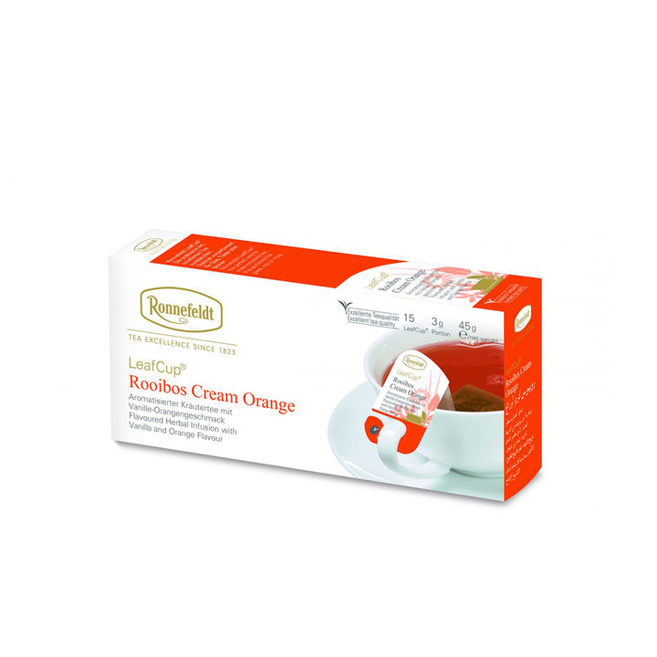 Ronnefeldt Leafcup® Rooibos Cream Orange