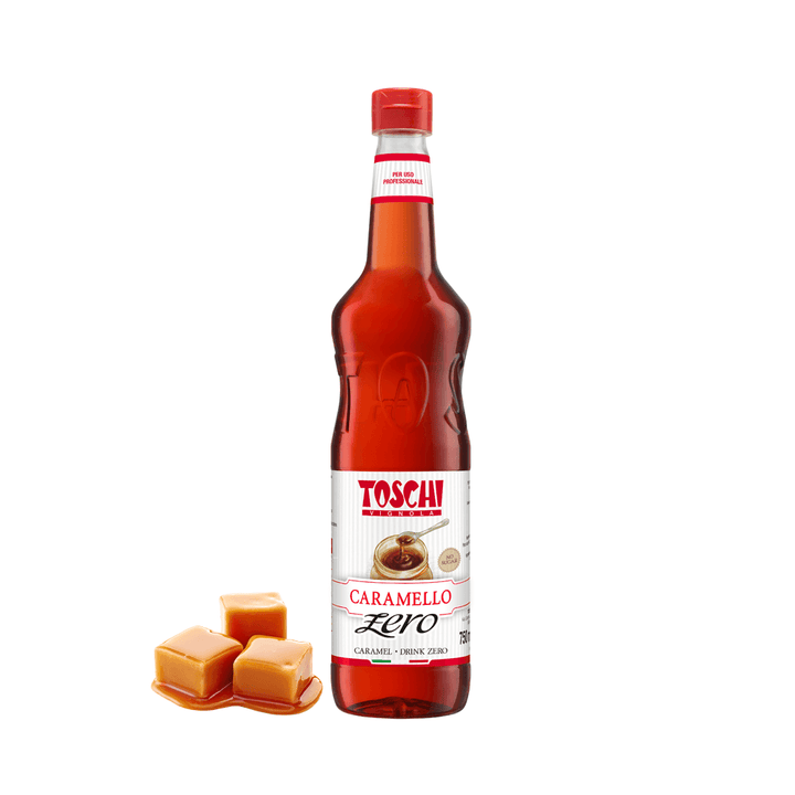 TOSCHI Caramel Zero+ Syrup (750ml)