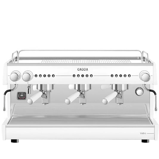 Gaggia Vetro 3 Group Tall Cup (White)