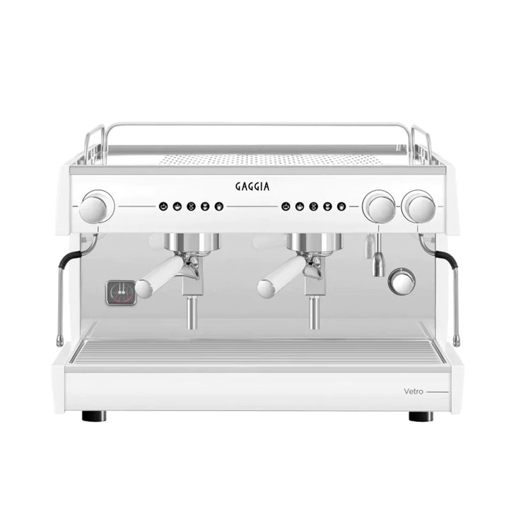 Gaggia Vetro 2 Group White Espresso Machine (Tall Cup)