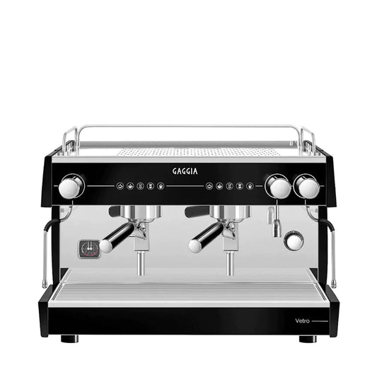 Gaggia Vetro 2 Group Tall Cup (Black)